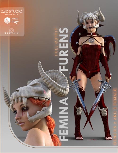 Femina Furens for Genesis 2 and Genesis 3 Female(s)