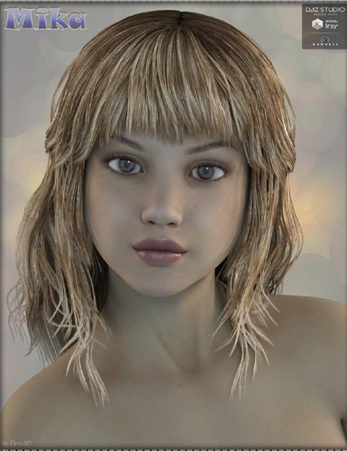 TDT-Mika Iray for Genesis 3 Female