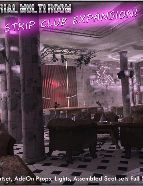 Apocalyptic Strip Club for IMR by 3-D-C