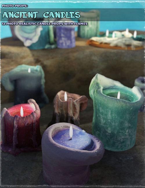 Photo Props: Ancient Candles