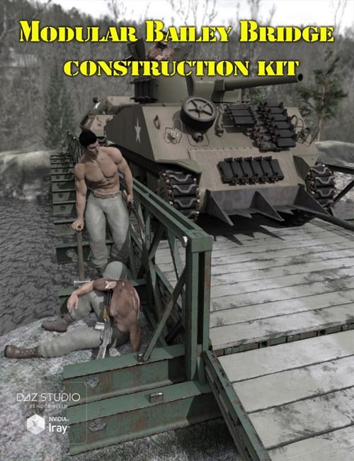 Modular Bailey Bridge Construction Kit