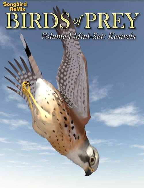 Songbird ReMix Birds of Prey Vol 1 Mini-Set - Kestrels