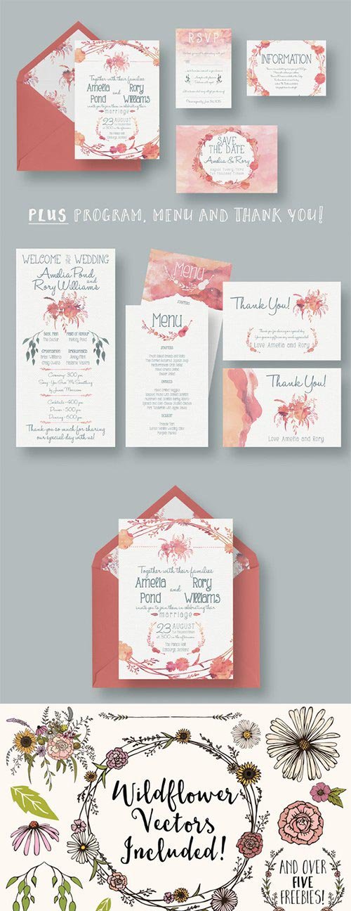 Watercolour Wedding Suite 2.0 - CM 274153