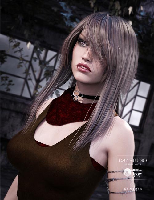 Long Shag Hair for Genesis 3 Female(s)