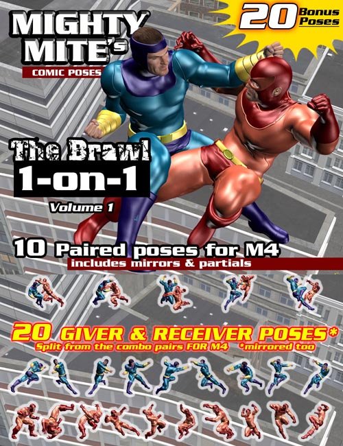 The Brawl: 1on1 v01 : By MightyMite for M4
