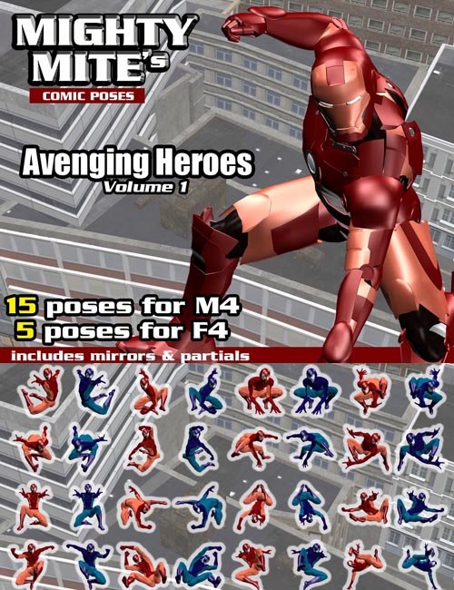Avenging Heroes v01 : By MightyMite for M4/F4