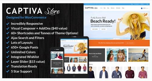 ThemeForest - Captiva v1.9.2 - Responsive WordPress WooCommerce Theme - 8241498