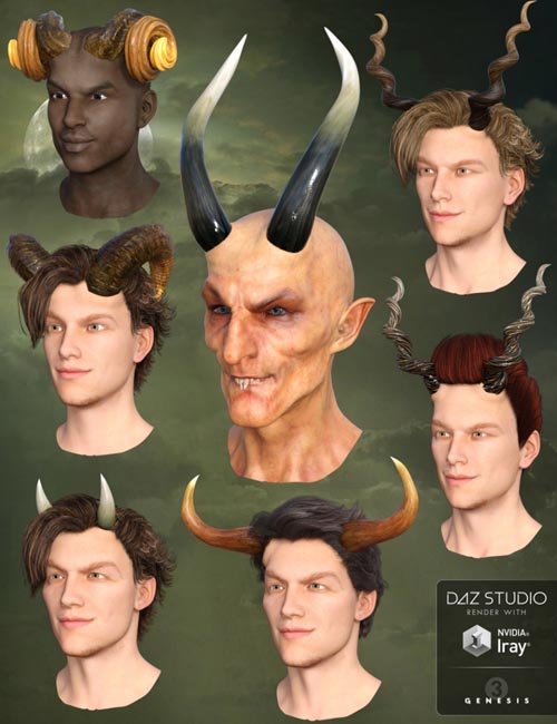 Universal Horns for Genesis 3 Male(s)