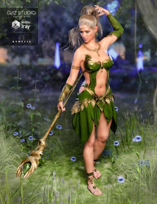Circe Outfit for Genesis 3 Female(s)