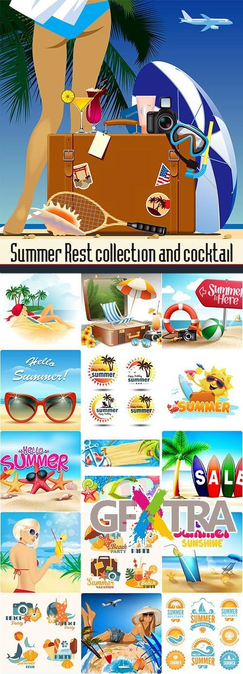 Summer Rest collection and cocktail