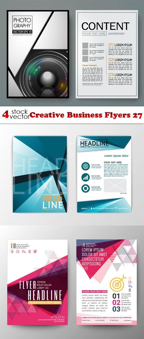 Vectors - Creative Business Flyers 27