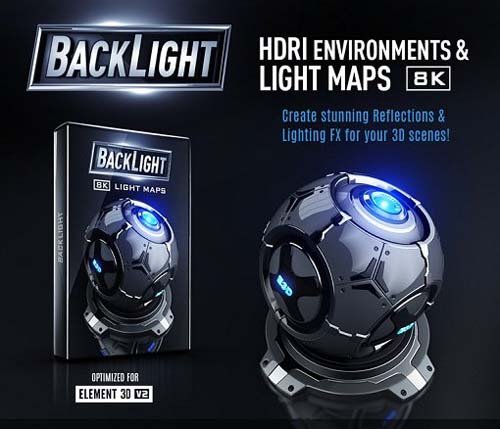 Video Copilot - BackLight - 8K Environments & Light Maps