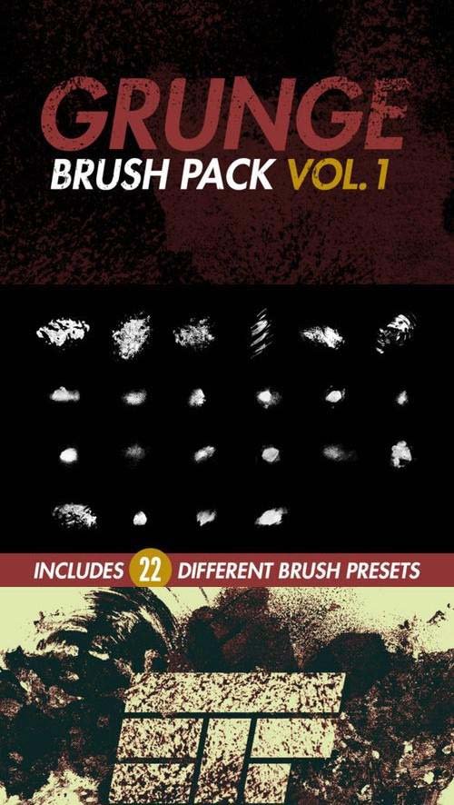 Grunge Brush Pack Vol.1 620747