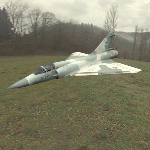Dassault Mirage 2000 (for Poser)
