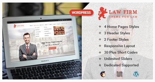 ThemeForest - Law Firm v1.0.3 - WordPress Business Theme - 14907670
