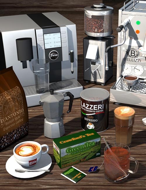Everyday items, Coffee and Tea
