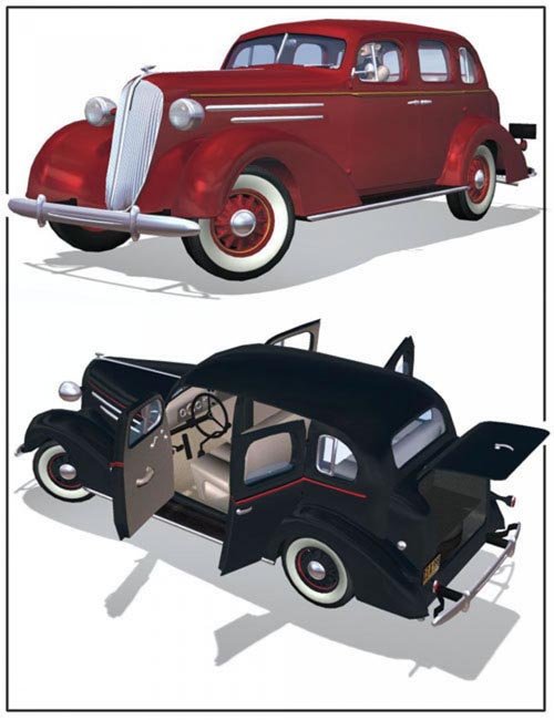 1936 AM Sedan [. Duf and iray update ]