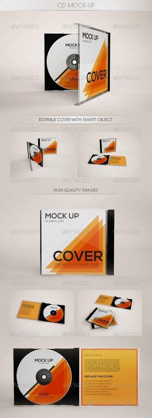 Graphicriver CD Mock-Up 7800901