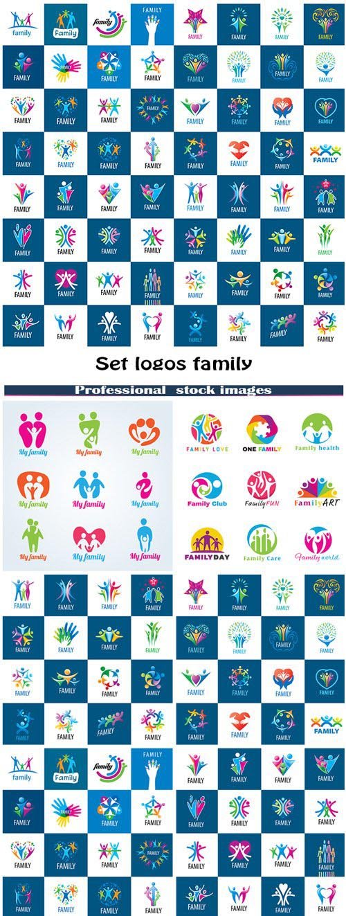 Set logos family