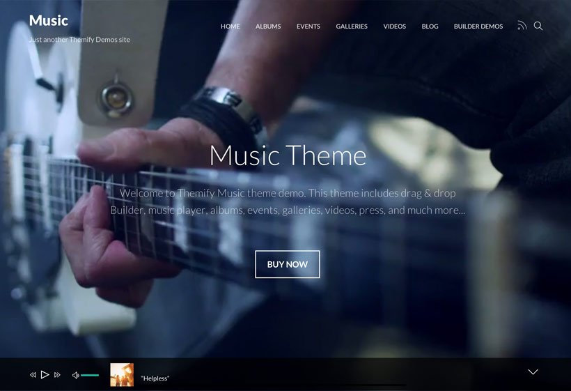 Themify - Music v1.5.2 - WordPress Theme