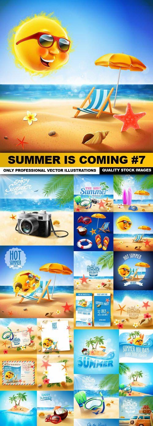 Summer Is Coming #7 - 25 Vector