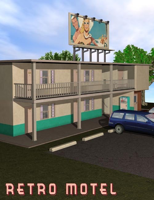 Retro-Motel Building Set