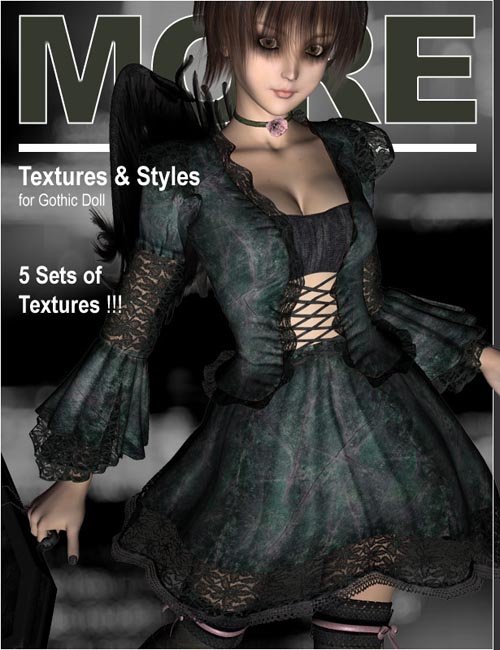 MORE Textures & Styles for Gothic Doll