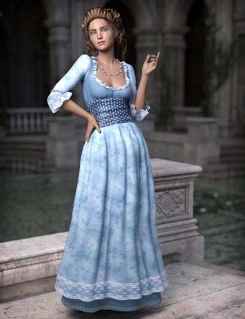 Fairytale Princess (converted from Genesis 3 Female) for Genesis 8 Female(s)