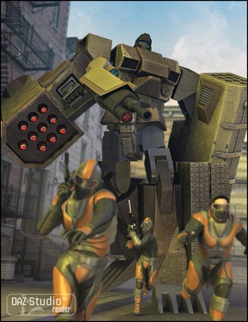 SA 02 Javelin Standing Armor