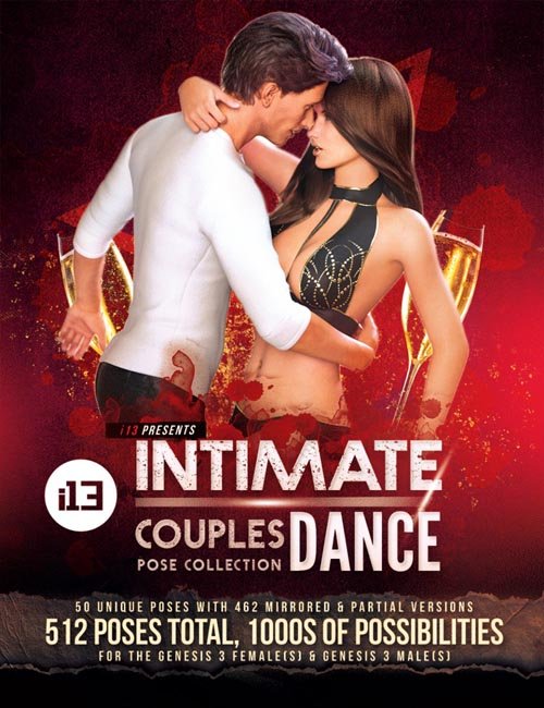 i13 Intimate Dance for the Genesis 3 Female(s) and Genesis 3 Male(s)