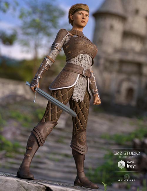 Alicia Armor Outfit for Genesis 3 Female(s)