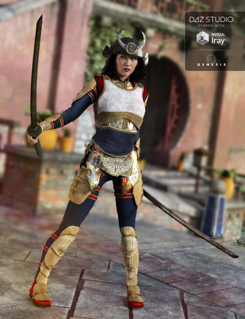 Nitsu Hinshi Samurai Armor for Genesis 3 Female(s)