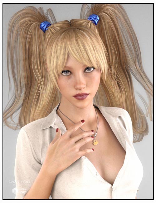 Jerry Hair for Genesis 3 Female(s)