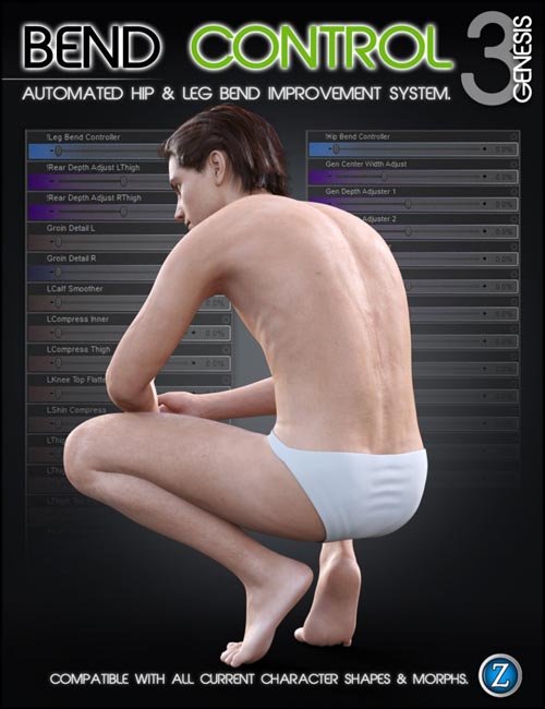 Bend Control for Genesis 3 Male(s)