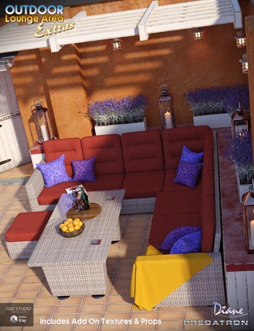 Outdoor Lounge Area Extras
