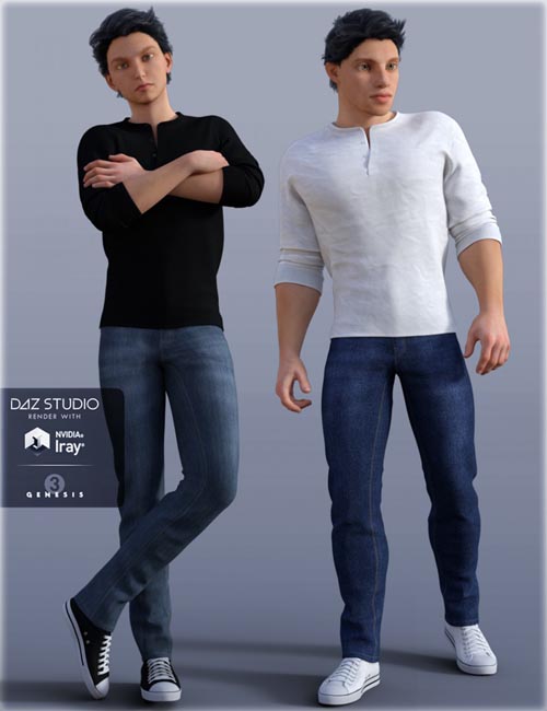 H&C Casual A for Genesis 3 Male(s)