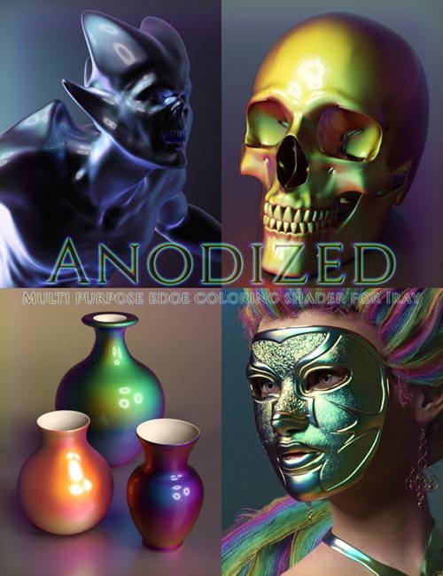 Anodized - Custom Shader and Preset Suite for Iray