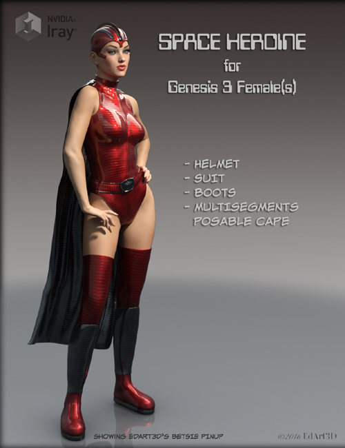 Space Heroine for Genesis 3 Female(s)