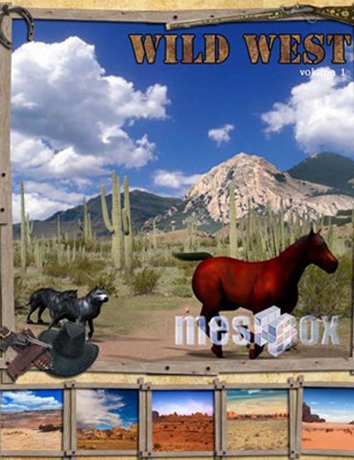 Wild West Backgrounds Volume 1