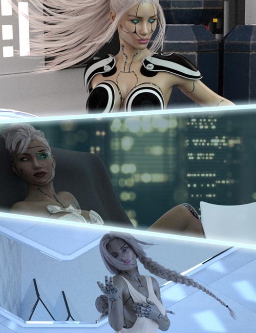 SciFi Babes - Head and Body Morphs for G3F