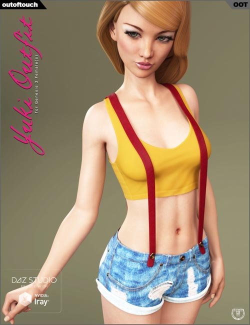 Yuki Outfit for Genesis 3 Female(s)