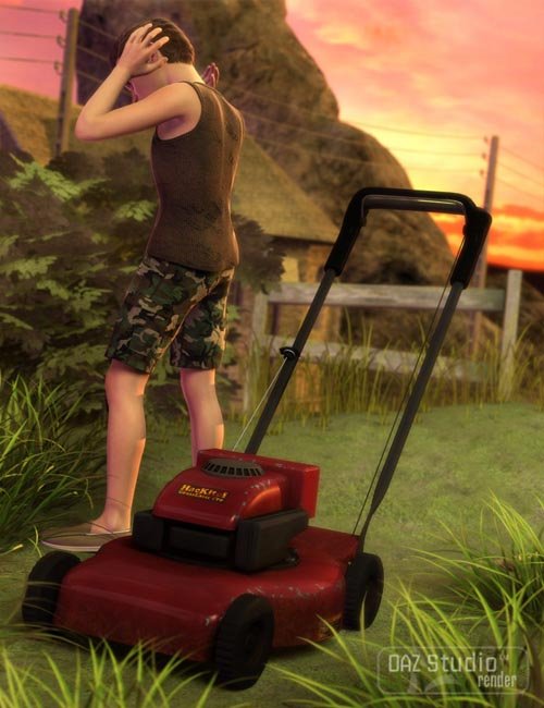 Modern Lawnmower