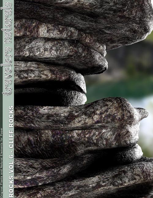 Traveler's Naturals - Rocks Vol 6 - Cliff Rocks