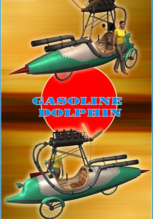 Gasoline dolphin