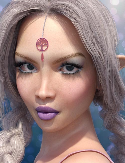 Twizted Elven Forehead Pieces
