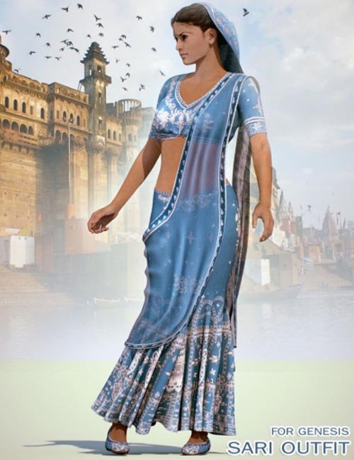 Vintage Sari Outfit