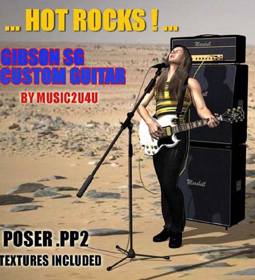 Gibson SG Custom Poser