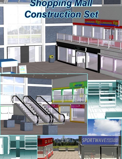 [UPDATE] Shopping Mall Construction Set