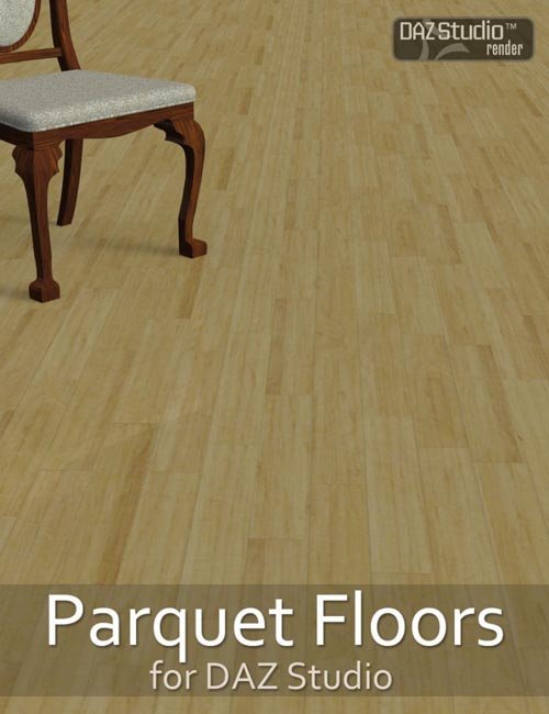 Parquet Floors Shader Presets for DAZ Studio