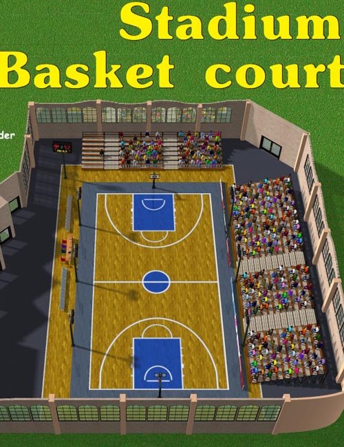 Stadium Basketball court
